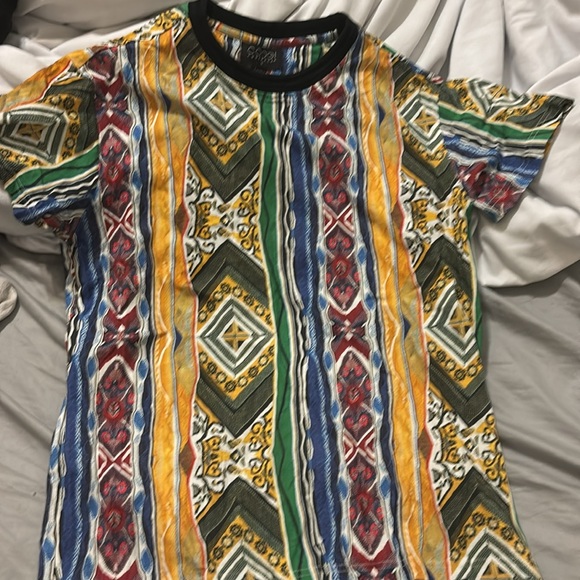 coogi knit print style t shirt - Picture 3 of 4